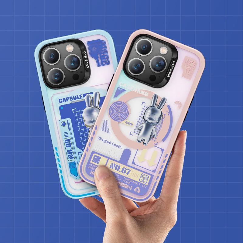 Benks Casebang Rabbit iPhone 14 Pro Max Kılıf M-safe Şarj Özellikli Telefon Kılıfı - 2 Benks Casebang Rabbit iPhone 14 Pro Max Kılıf M-safe Şarj Özellikli Telefon Kılıfı - 2